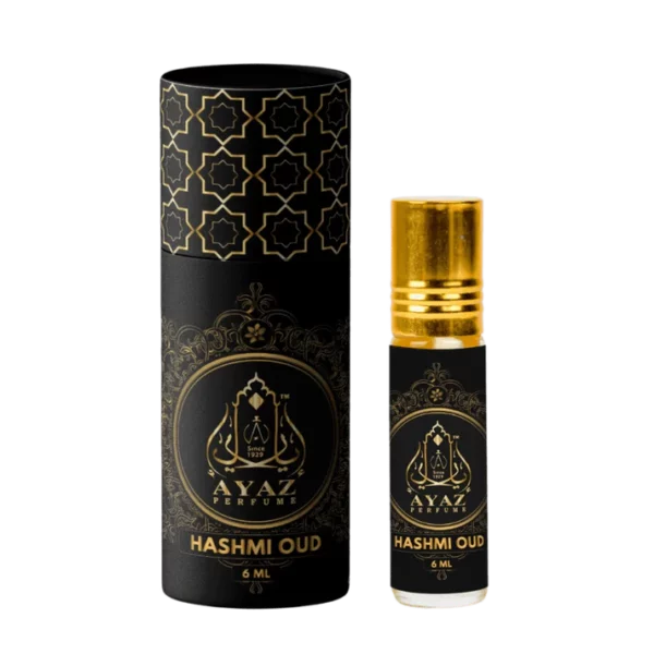 Ayaz Hashmi Oud | Luxurious Violet Attar| Premium Natural Perfume Oil Fragrance (6ml) Floral Attar  (Spicy)