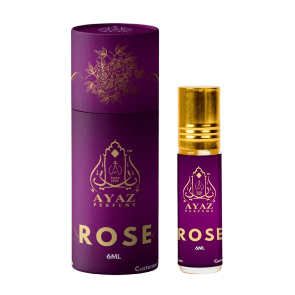 AYAZ Perfume Rose Attar| Roll-on Attar With Long Lasting Fragrance | Attar For Men & Women (6 Ml)